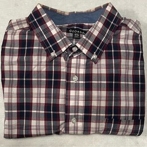 George Plaid Long Sleeve Shirt